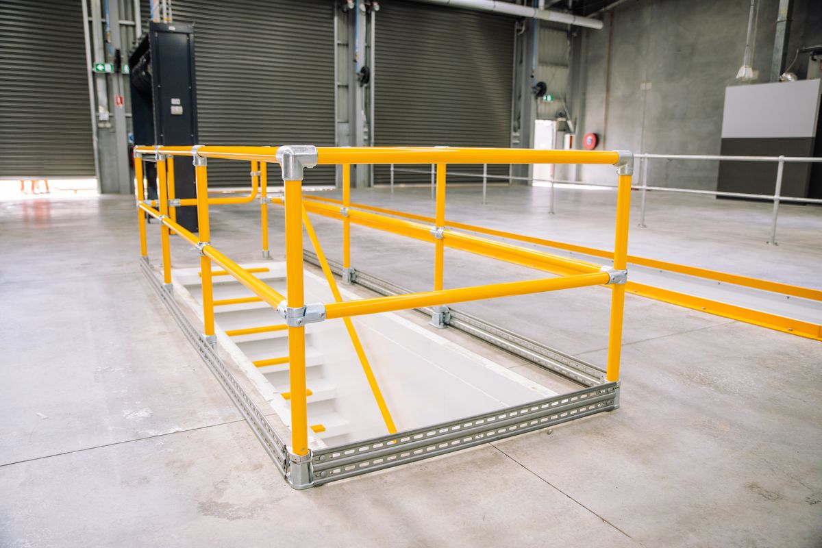 Industrial Handrail Tuffrail By Moddex Group Selector