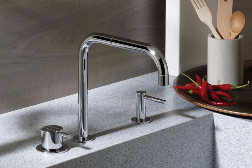 VOLA 590 kitchen mixer (with T36) in colour 16.
