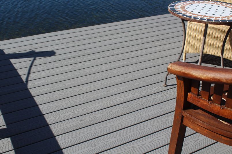 Good Life Capped Composite Decking in Cottage includes a R12 slip rating.