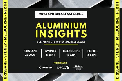 Aluminium Insights CPD lecture series announced