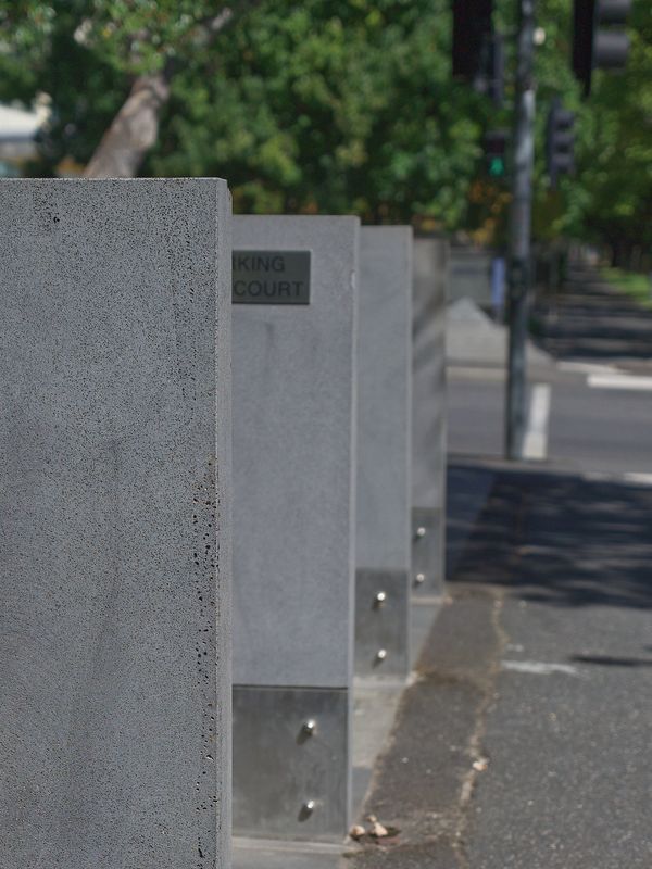 Natural stone bollards and stone street furniture by Sai Stone – Selector