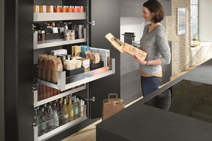 Practical cabinet solutions by Blum