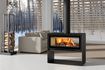 Freestanding fireplace – ADF Linea 100 Duo L