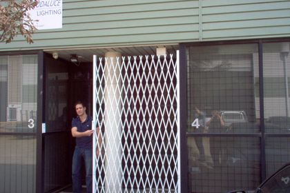 DIY security doors for businesses going into lockdown