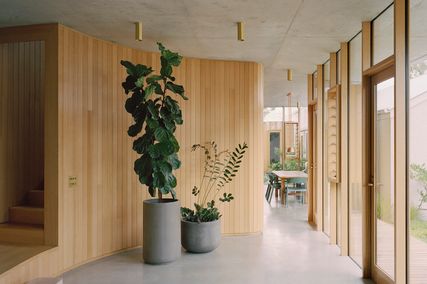 Timber windows and doors – GoodWood and Glacial Oak