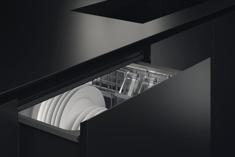 The DD60STX6I1 integrated double-drawer dishwasher from Fisher and Paykel.