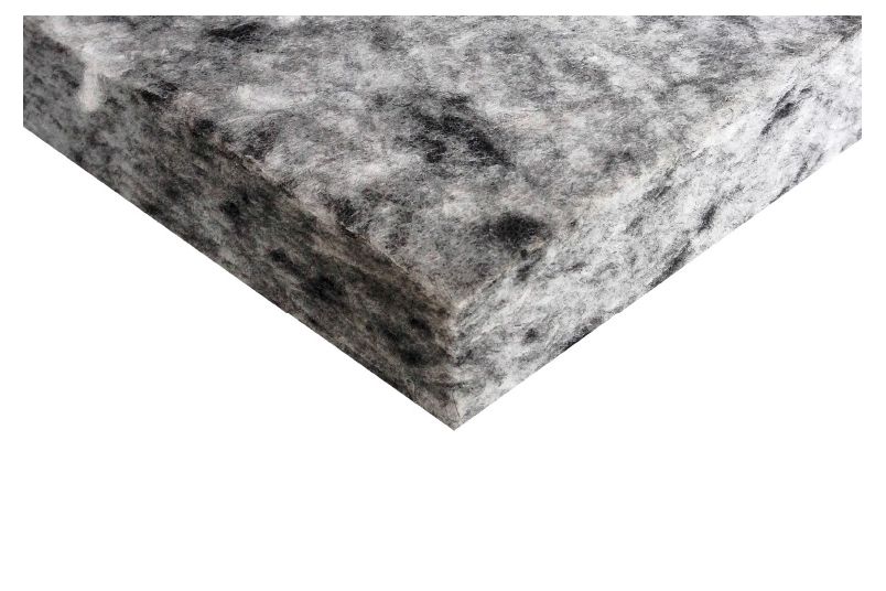 Mammoth insulation panels are made from 100% lofted thermally bonded polyester fibres.