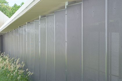 Arrow Metal's perforated panels used at Gosford Hospital