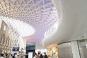 Jasba Loop tiles at King’s Cross Station in London. Architect: Mc Aslan + Partners.